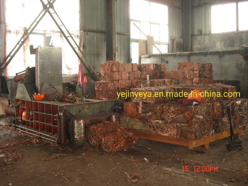 Forward-out Aluminum Copper Shavings Baling Press (factory)