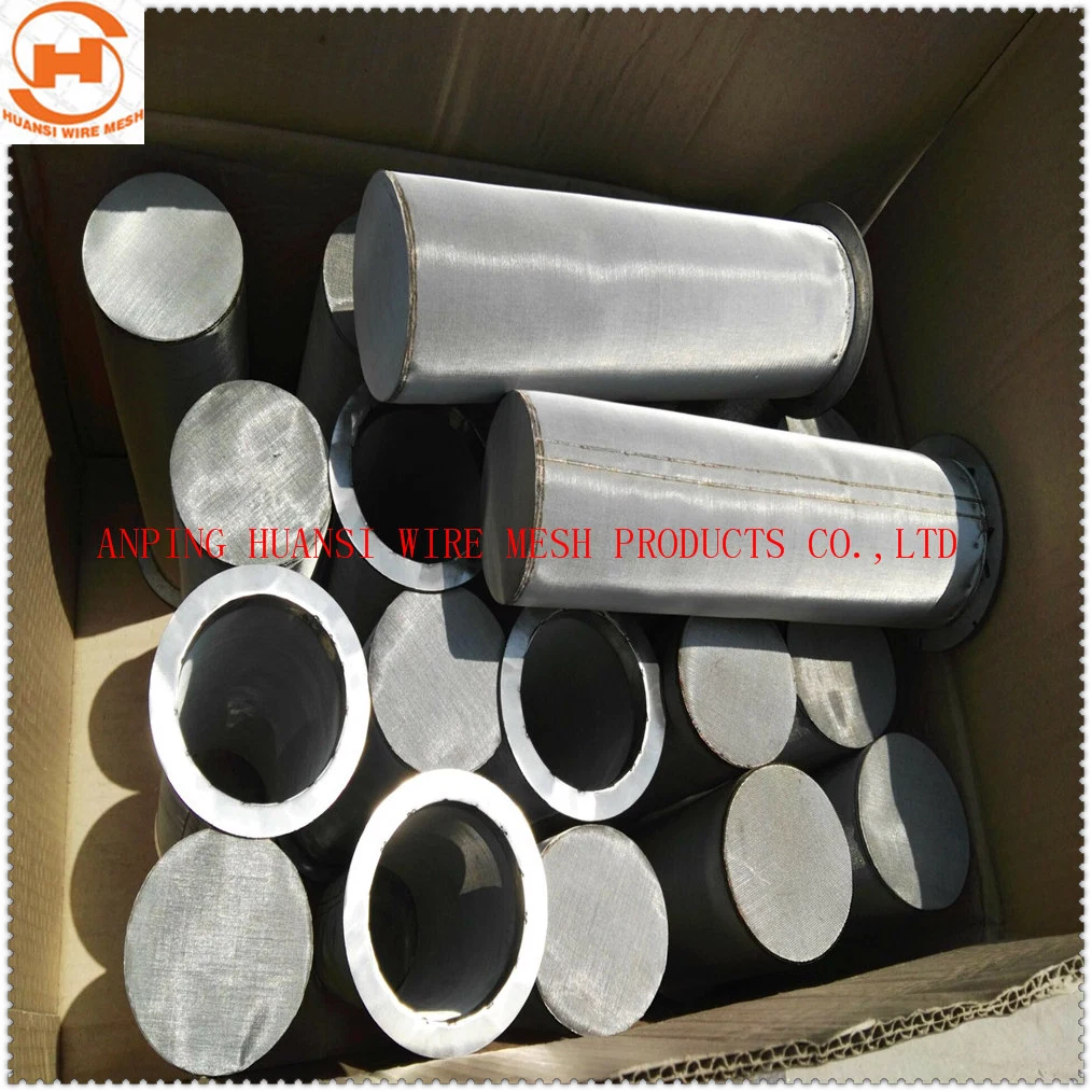 Stainless Steel Perforated Metal Mesh Pipe for Exhaust System