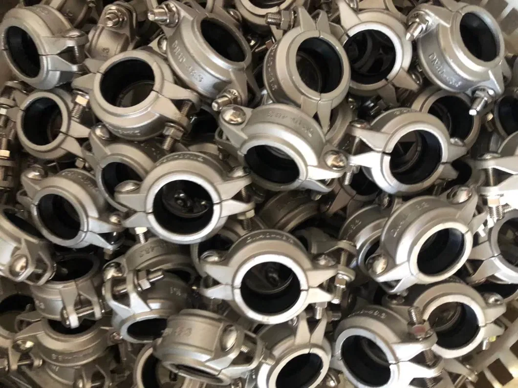 ISO 2852 Sanitary Stainless Steel Clamp Pipe Coupling