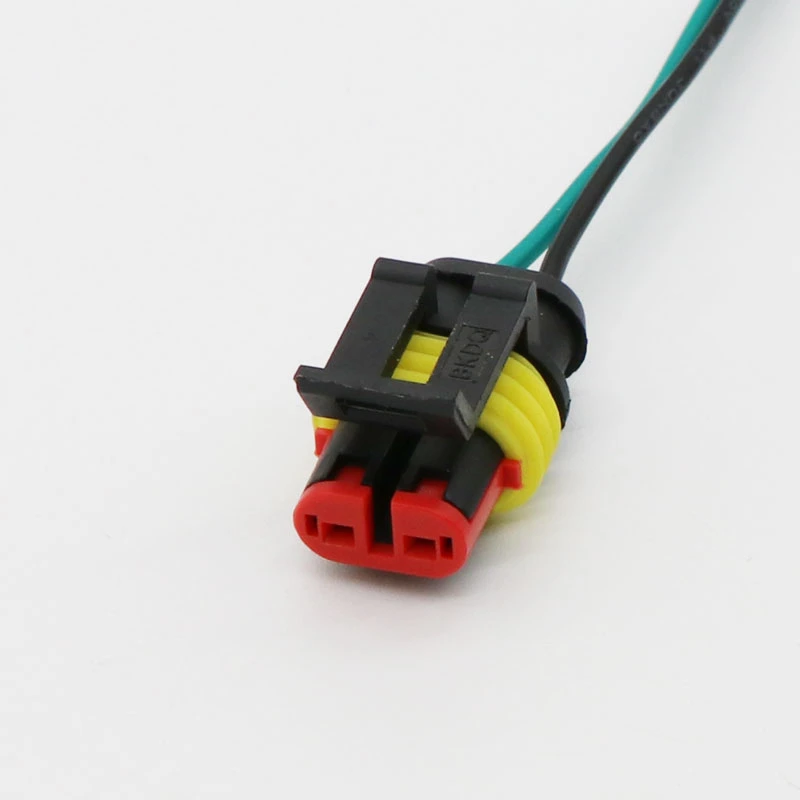 DJ7041-1.5-11/21 AMP Wire Harness for Automobile LED Light Waterproof Cable Crimp Terminal Wire