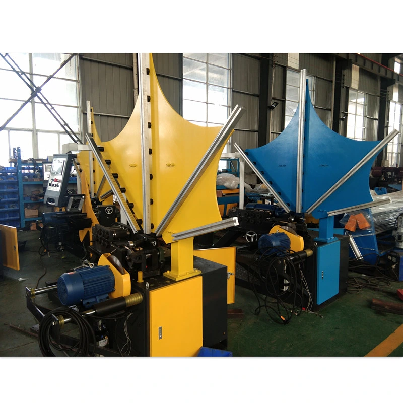 Automatic Hydraulic Air Duct Tube Pipe Spiral Tube Former Machine for Round Tube Former