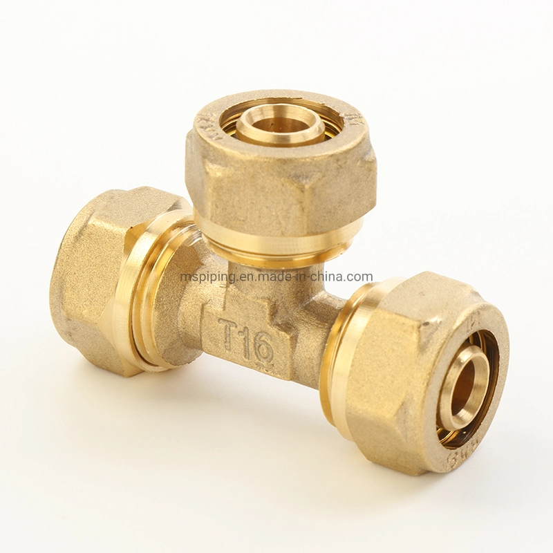 Compression Fitting/ Brass Fitting for Plumbing/Copper Fitting/Water Pipe/ Coupling / Sanitary Fitting/Plumbing Fitting with Acs/Skz/Wras (58-2 or CW617N)