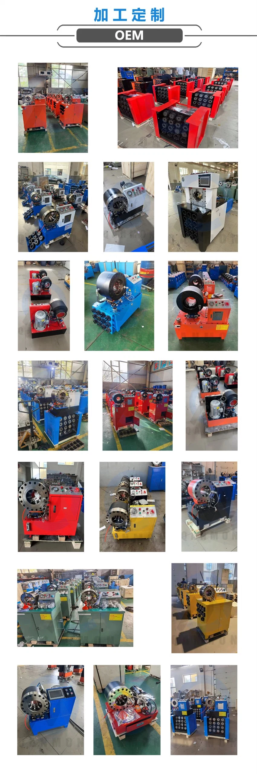 ISO CE 1/4-2&quot; 6-51mm Steel Wire Rope Pressing Machine Factory Sales Direct 2mm 3mm 4mm 5mm 6mm All Can Press