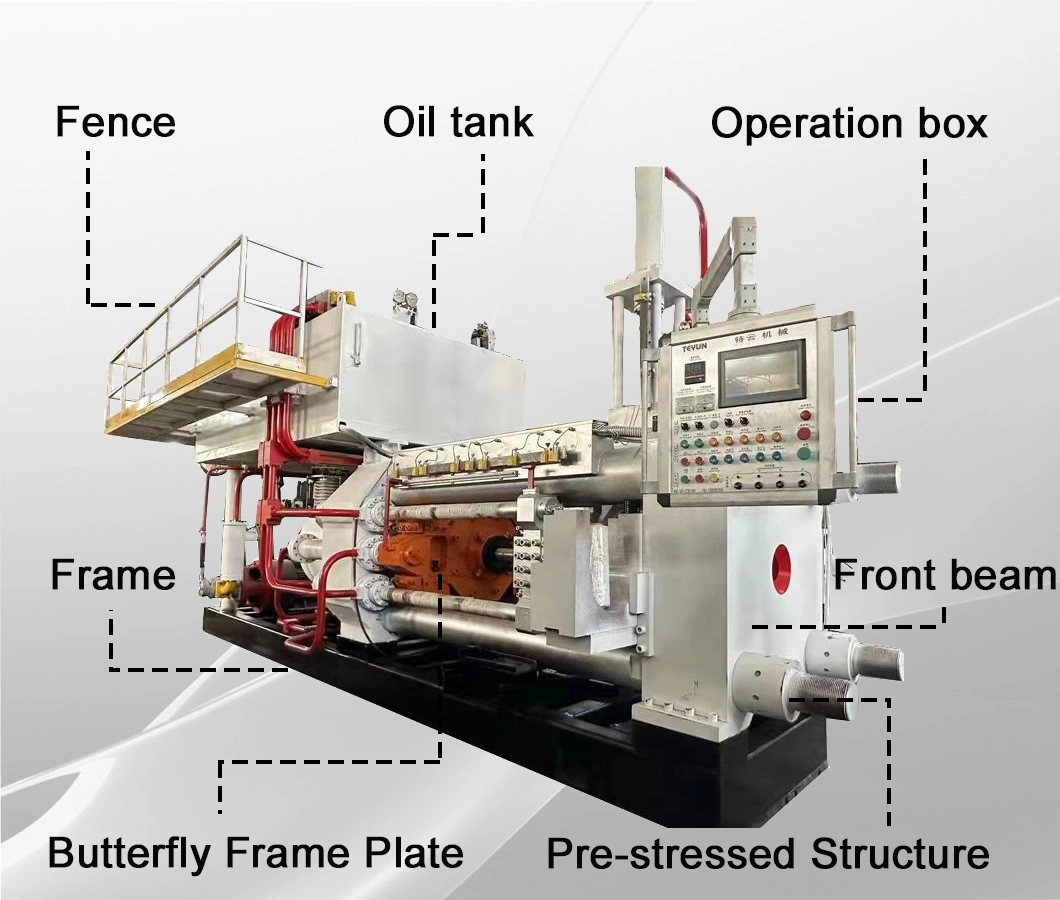 Top Quality Hydraulic Copper Extrusioon Press with High Production