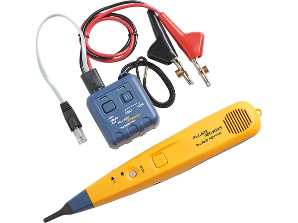 Fluke Networks PRO3000f60-Kit Analog Probe with 60Hz Filter and Tone Generator