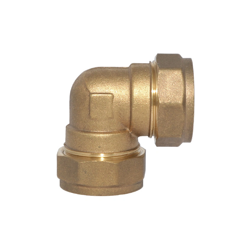 Brass Compression 90 Elbow