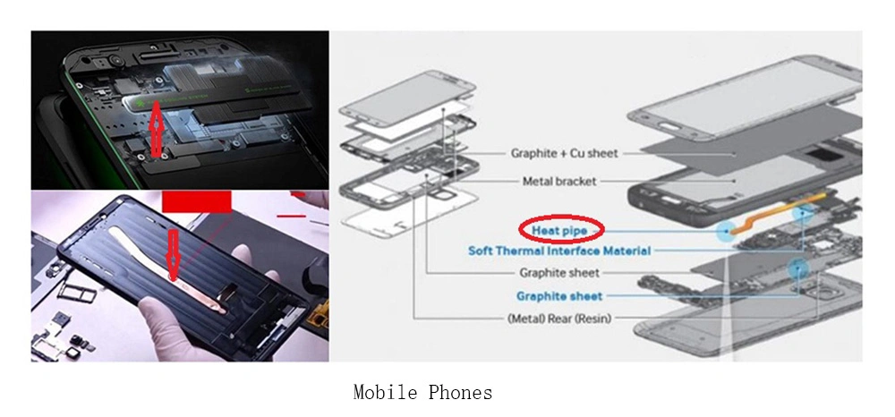 Medical Device Cooling System Copper Heatpipe