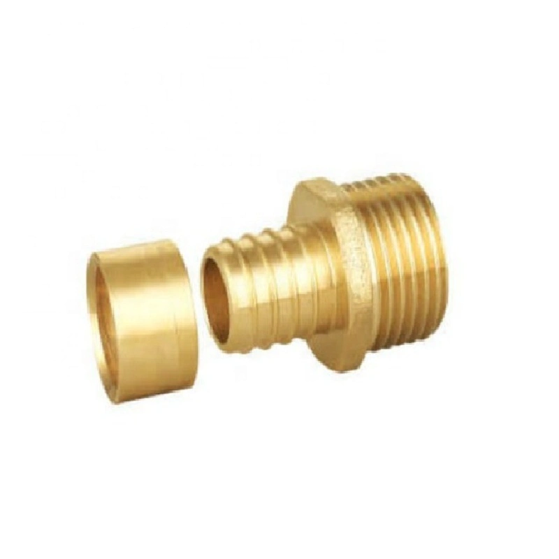 No Lead Copper Connector Pex Fittings Male Female Thread Elbow Tee Busing Sliding Fittings