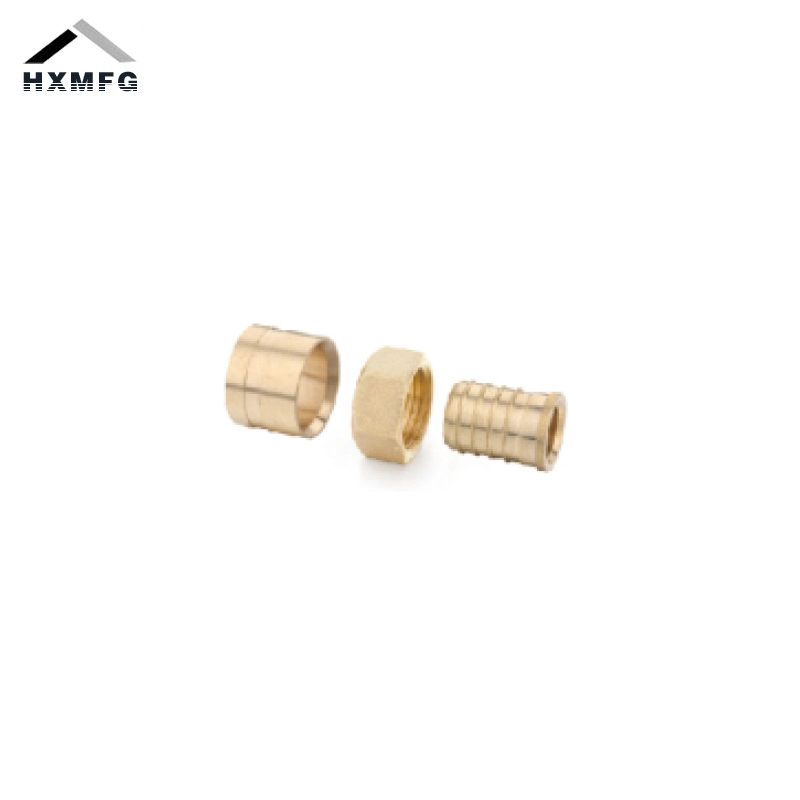 Brass Female Compression Sleeve Sliding Fittings for Pex Pipe