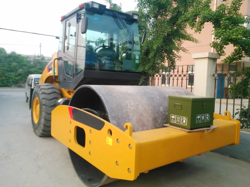 Single Drum Vibratory Road Roller Tire Vibration Compactor 16 Ton Xs163j