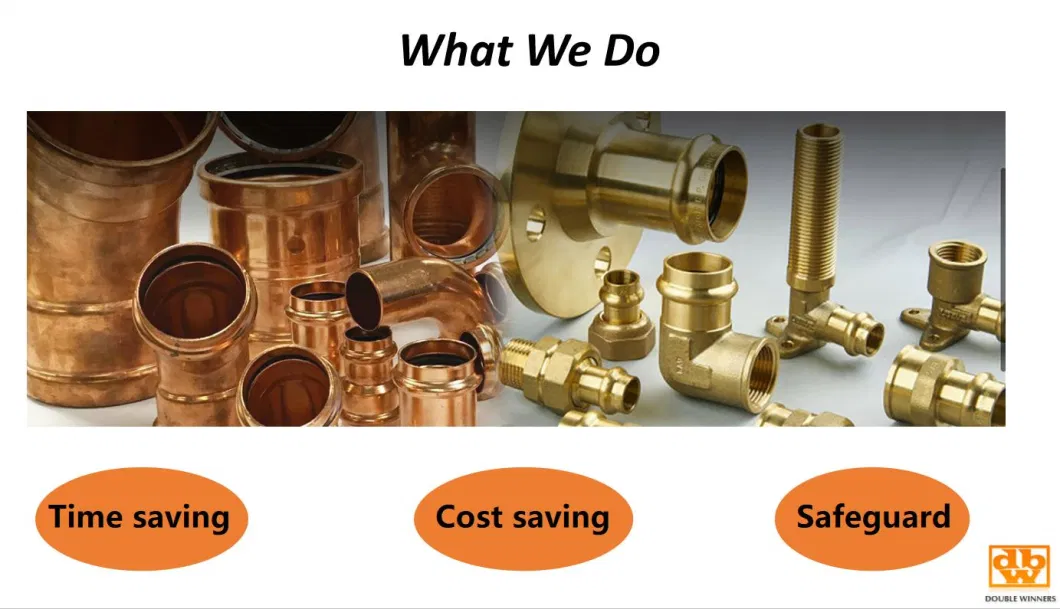 Commercial Contractors Approved Copper Press Fittings