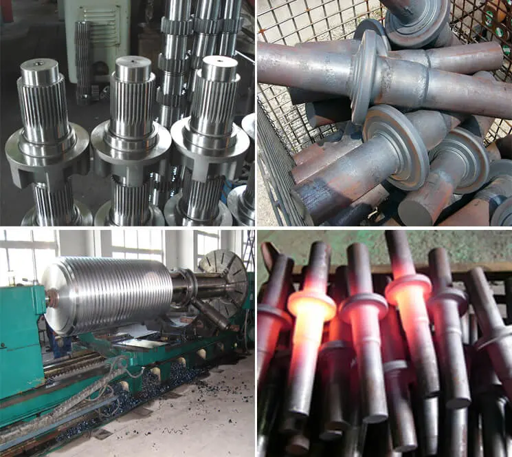 Densen Customized Forging Steel Shaft, Steel Shaft Coupling for Agricultural Locomotives