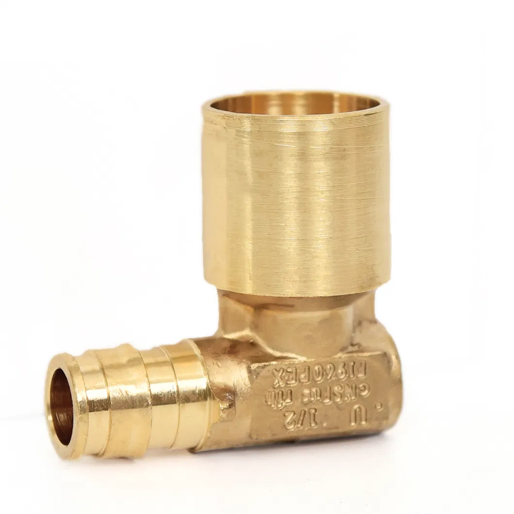 Us Market F1807 Brass Elbow Male/Female Swt Brass Fittings Pex