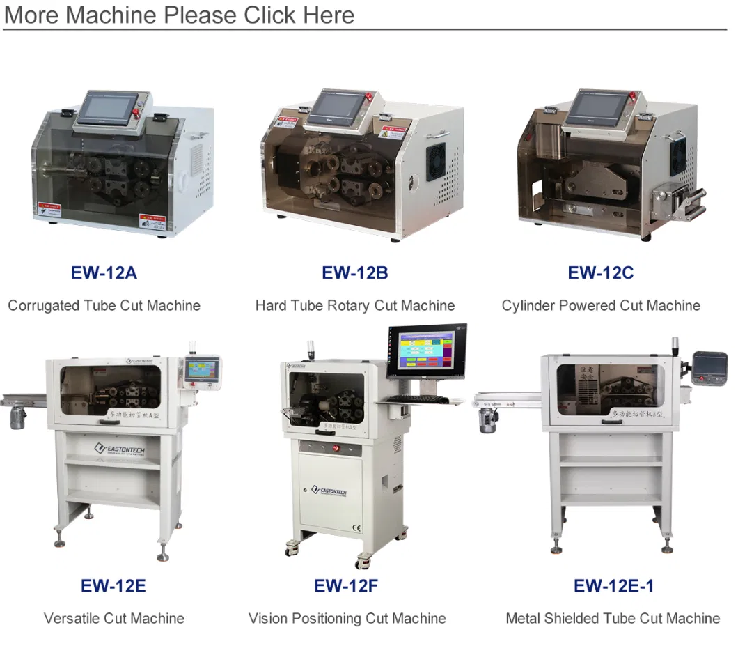 Eastontech Rotary Cutting Machine for Meters Shower Hose Pipes Fittings Shower Holder Water Pipe