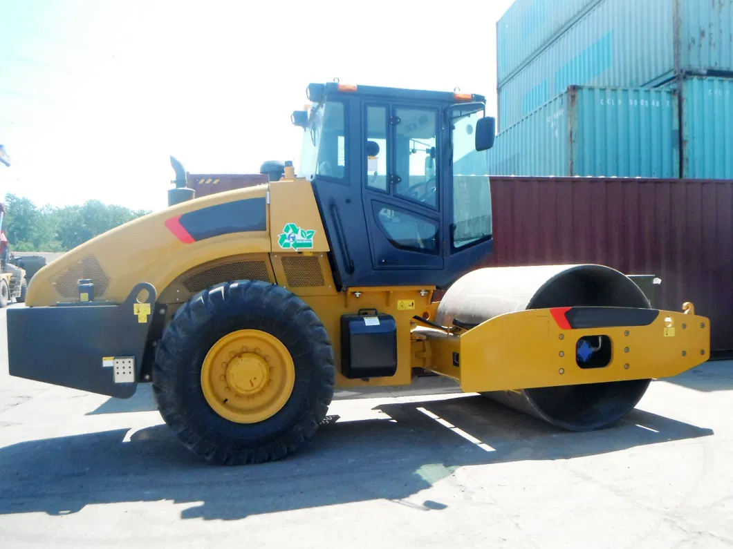 Single Drum Vibratory Road Roller Tire Vibration Compactor 16 Ton Xs163j