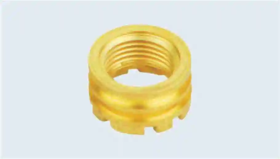 Deso Brass Male to Copper Connector Reducing Brass Fittings, Brass Ferrule Hose Compression Pipe Fittings