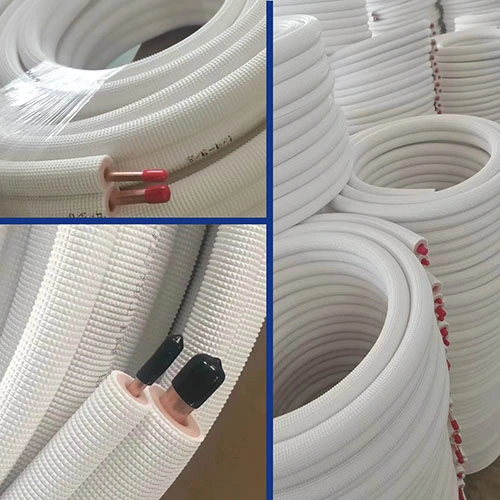 Pex Tube Aluminium Copper Pipes Insulated 15m 50FT