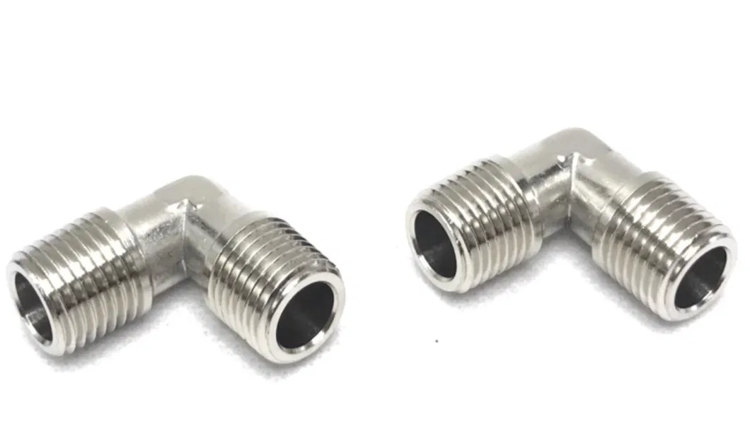 Tty-PV Male-Female Threaded Brass Elbow Joint Connector for Pex and Pipe Installations