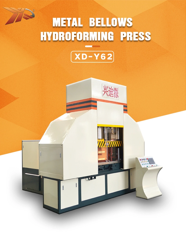 Hydraulic 250ton High Accuracy Servo Control Bath Fitting Hydroforming Tube Press Machine