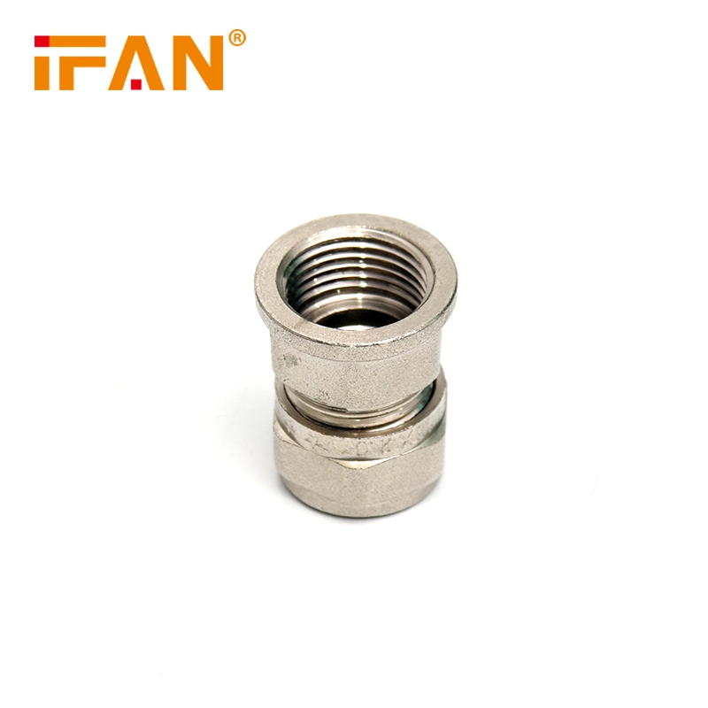 Ifan Pex Brass Compression Fittings Adapter Metric Pex Al Pex Pipe Brass Fittings Female Socket