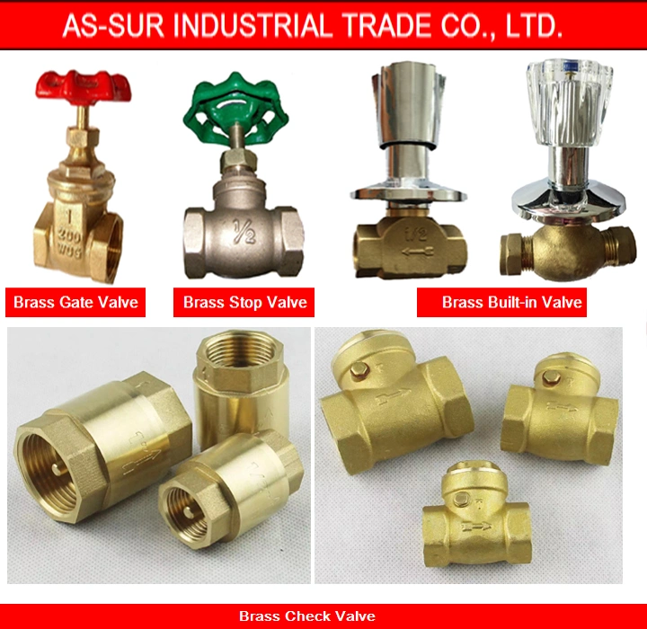 High Quality Brass Tube Plumbing Hose Compression Pipe Fittings