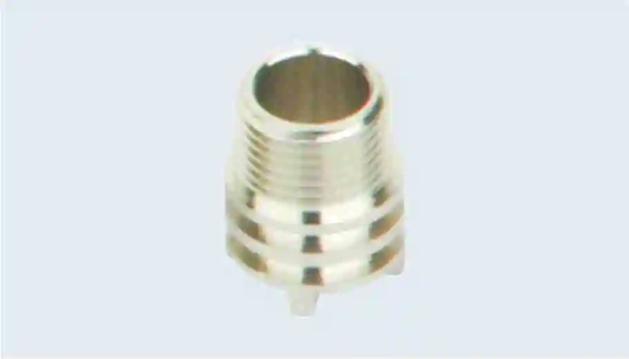 Deso Brass Male to Copper Connector Reducing Brass Fittings, Brass Ferrule Hose Compression Pipe Fittings