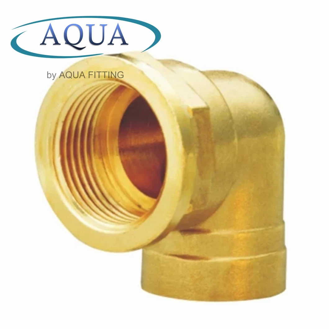 90 Degree Brass Threaded Pex Pipe Elbow Fittings