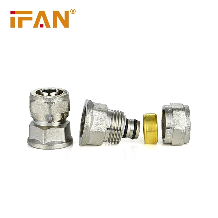 Ifan Pex Brass Compression Fittings Adapter Metric Pex Al Pex Pipe Brass Fittings Female Socket