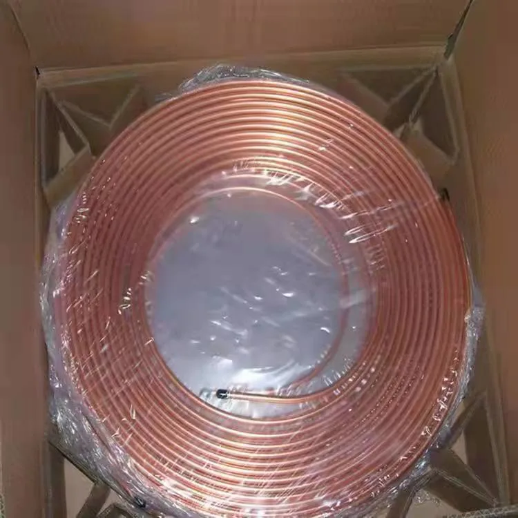 Split Air Conditioner Parts Foam Insulation Coated Pancake Pair Coil Insulated Copper Pipe/Tube