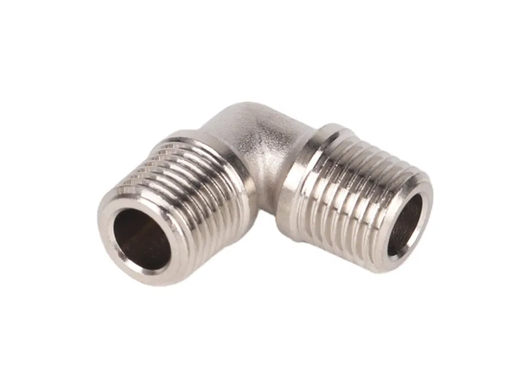 Tty-PV Male-Female Threaded Brass Elbow Joint Connector for Pex and Pipe Installations