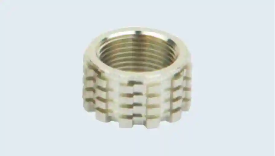 Deso Brass Male to Copper Connector Reducing Brass Fittings, Brass Ferrule Hose Compression Pipe Fittings