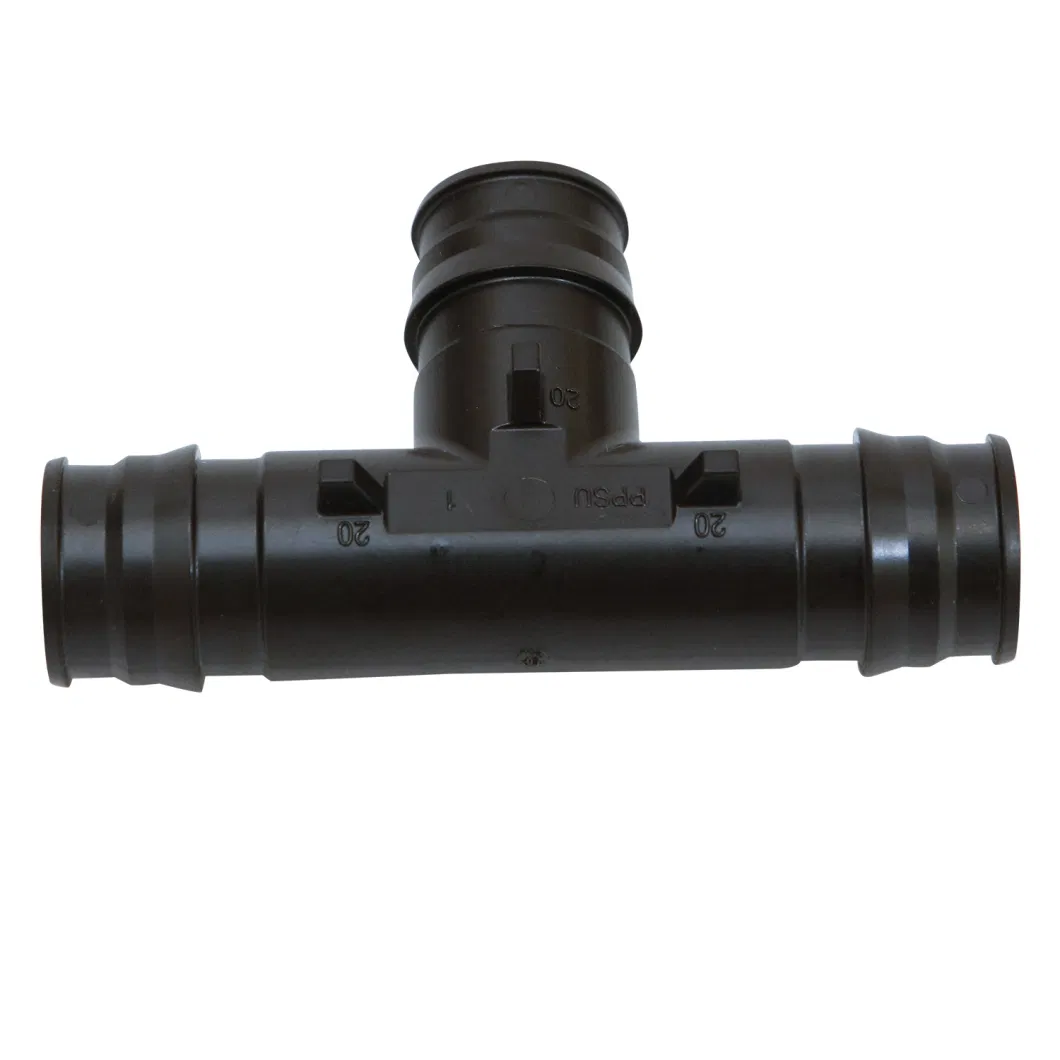 All Sizes Tees for Pex-a Pipe Q&E Connection System PPSU Fittings