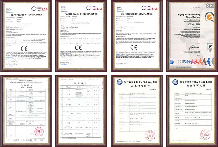 Deso Brass Male to Copper Connector Reducing Brass Fittings, Brass Ferrule Hose Compression Pipe Fittings