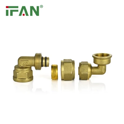 Фитинги для сжатия локтей Pn25 оптом IFAN