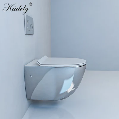 Туалетная комната с отделкой цвета Silver Colour туалетная комната с туалетом и туалетом С белым сиденьем