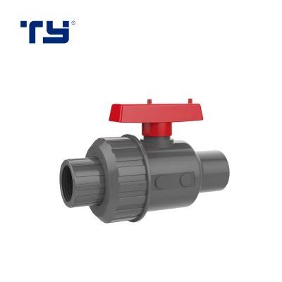 PN10 PN16 ASTM Standard Plastic/PVC/CPVC/PPR шаровой клапан с резьбой или Продажи сокетов