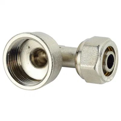 Латунные Pex Al Pex трубный фитинг для воды и Gas-Elbow женского