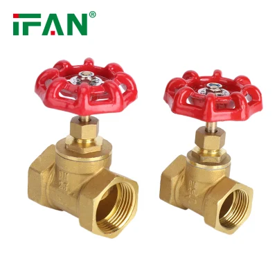 IFAN High Quality 81052 Cw617n Завод воды, внутренняя/наружная резьба, ограничитель Запорный шаровой клапан углового положения радиатора с плавающей заслонкой