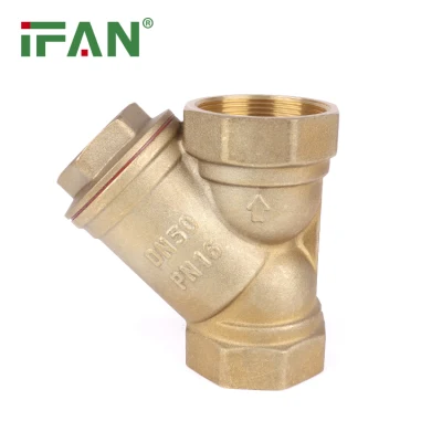 IFAN High Quality 81052 Cw617n Завод воды, внутренняя/наружная резьба, ограничитель Запорный шаровой клапан углового положения радиатора с плавающей заслонкой