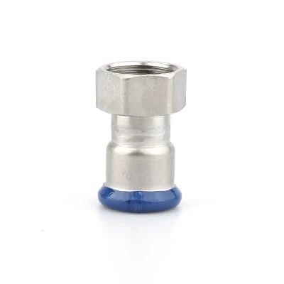  Адаптер с внутренней резьбой на Pressfittings изготовлены из AISI 316L/AISI 304L/ AISI 304 немецкий стандарт DVGW W 534 варьируется от 15 до 54 мм