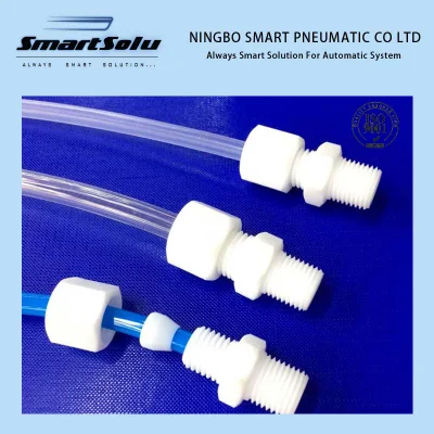  PTFE PP PVDF латунь латунь латунь CPC Медицинская розетка розетка Соединение ирригация равнотройник коленчатый патрубок пневмопневматический водяной гидравлический компресс Фитинги
