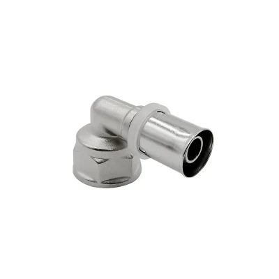  16 мм 1/2&quot; PEx X 1/2&quot; внутренняя резьба PEx Al PEx Латунные пресс-коленчатые фитинги