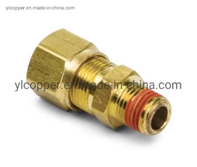 1/4&quot; 1460#медные втулки для-T нейлоновые трубки пневматического тормоза
