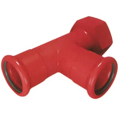  DN25*25*RP1&quot; Od28*28*RP1&quot;MM угольная сталь для труб для пожаротушения, внутренняя резьба Тройник типа B.