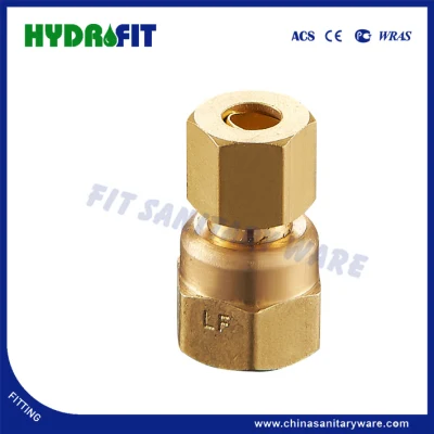  Американский рынок Lead-Free Push-Fit фитинг Латунный переходник Xfip сжатия (AMK10113)