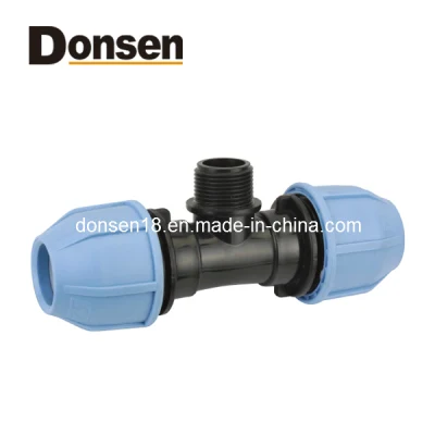 Фитинги HDPE ирригационные фитинги PP компрессионные фитинги