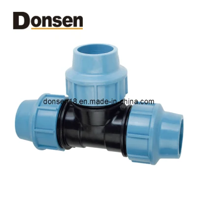 Фитинги HDPE ирригационные фитинги PP компрессионные фитинги