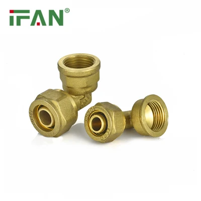 Фитинги для сжатия локтей Pn25 оптом IFAN
