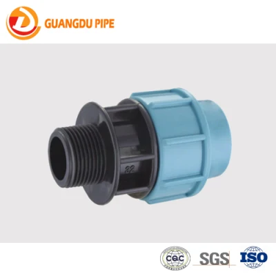 Китай Professional HDPE PP Компрессионные фитинги тройник пластиковые трубы фитинги
