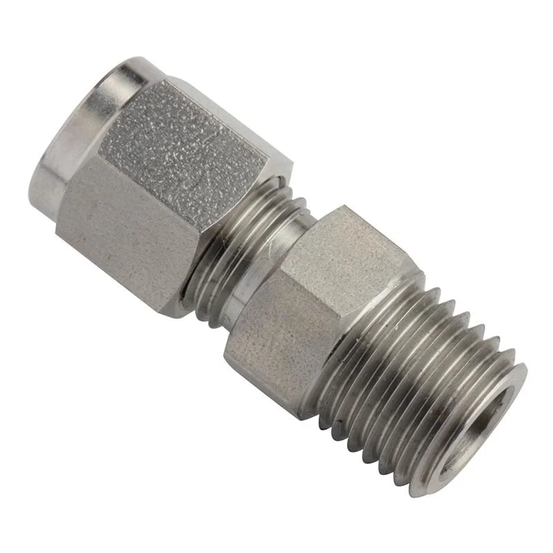 Stainless Steel Compression 1/4&prime;&prime; Tube Fittings with Double Ferrule